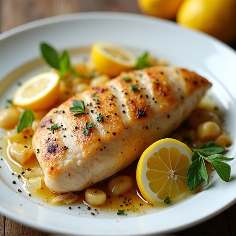 Sheet Pan Chicken with Roasted Fennel and Lemon