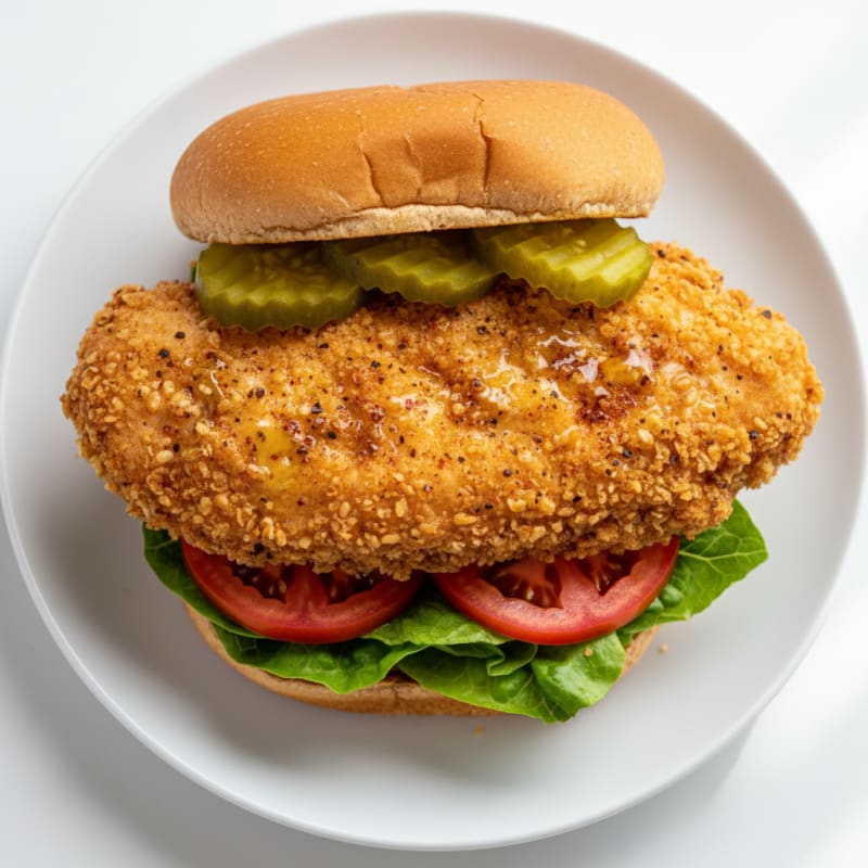 Crispy Buttermilk Fried Chicken Sandwich