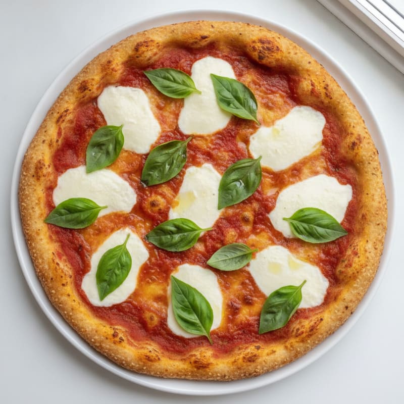 Classic Margherita Pizza with Fresh Basil