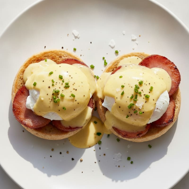 Signature High-Protein Eggs Benedict
