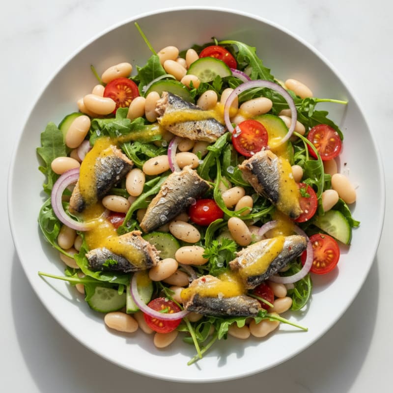 Sardine and White Bean Salad