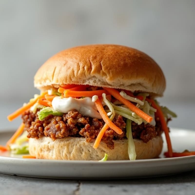 Tender Pulled Pork Sliders with Crunchy Slaw