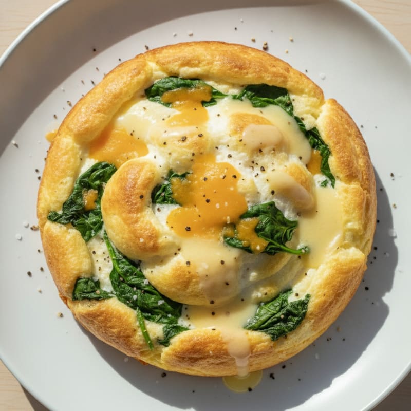 Baked Egg and Cheese Soufflé
