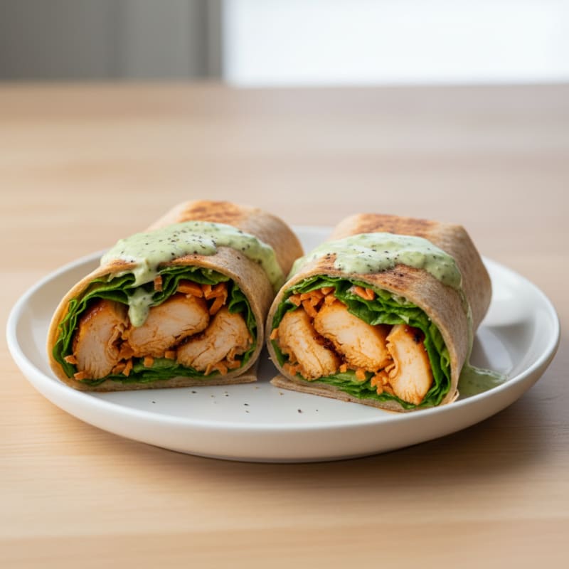 Buffalo Chicken Ranch Wrap