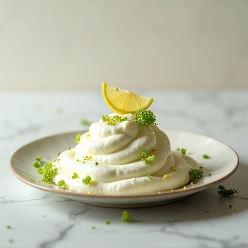 Silky Protein Yogurt Mousse with Shredded Zucchini
