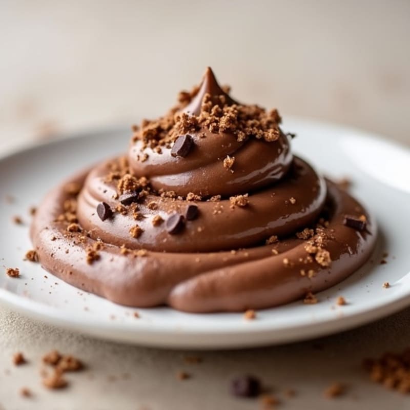 Silky Chocolate Protein Pudding with Greek Yogurt