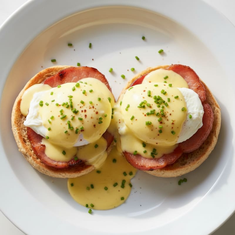 Classic Eggs Benedict with Hollandaise
