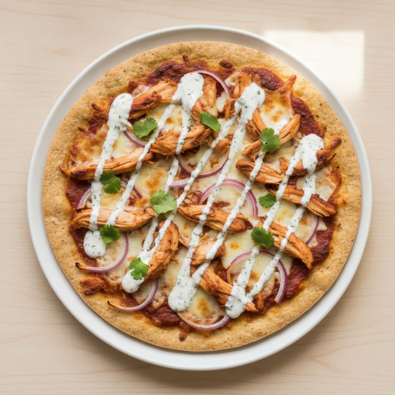 BBQ Ranch Chicken Pizza