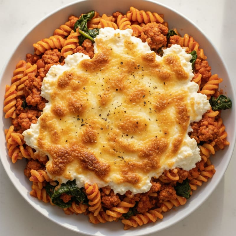 Classic Baked Ziti with Ricotta