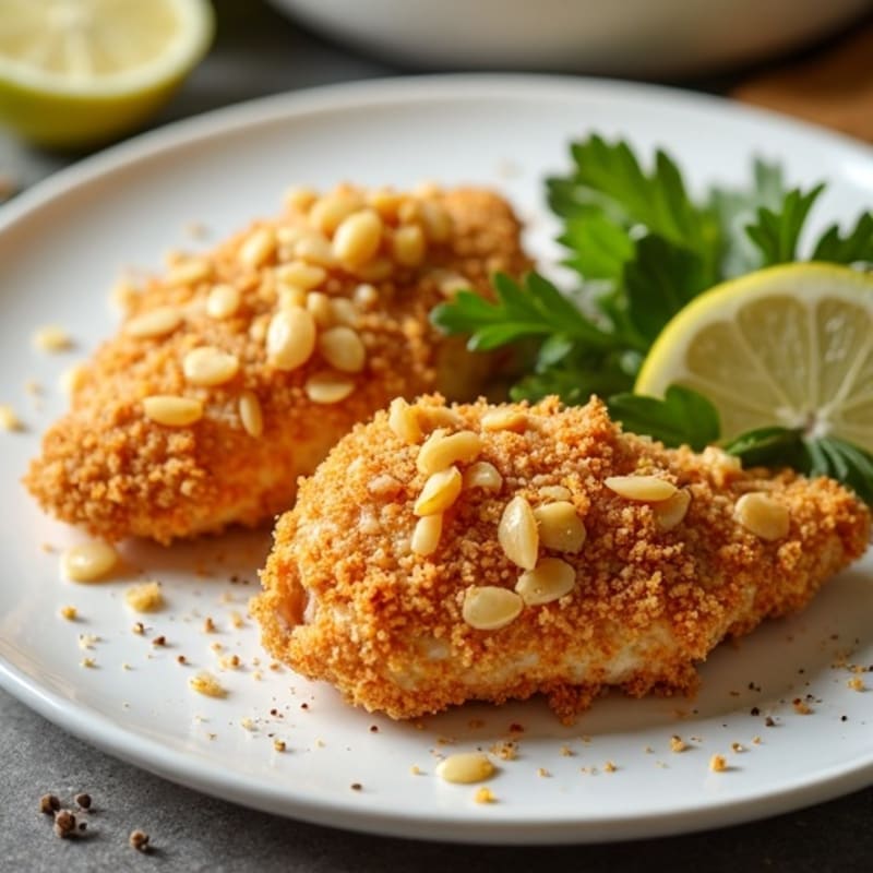 Crispy Oven-Baked Almond-Crusted Chicken