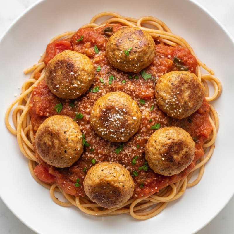 Classic Meatball Pasta Marinara