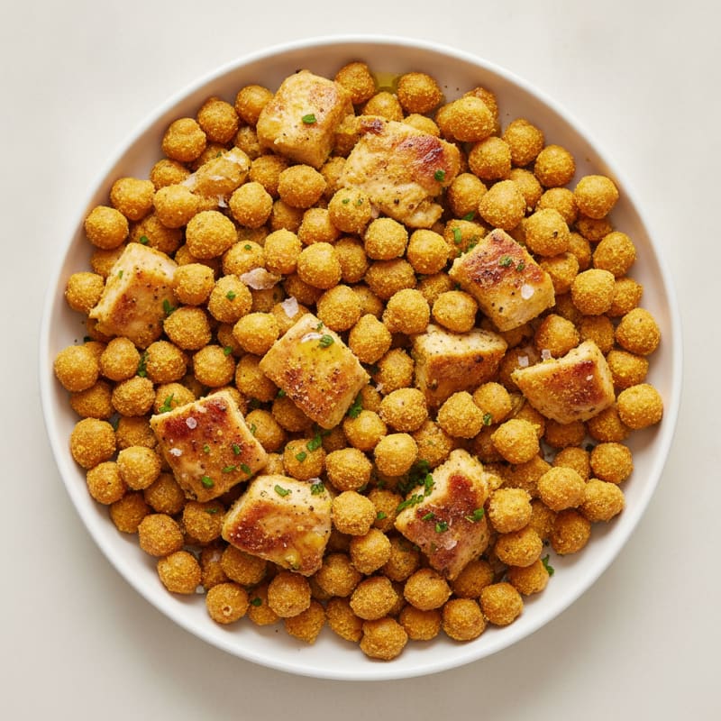 Nutritional Yeast Savory Snack Mix Bowl