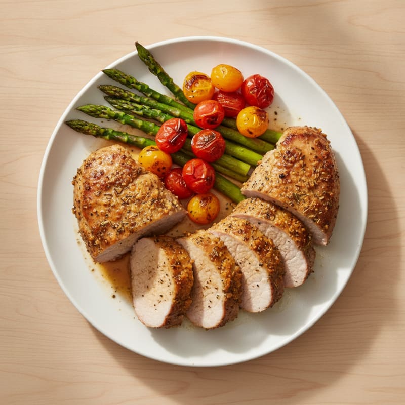 Roasted Pork Tenderloin with Herbs