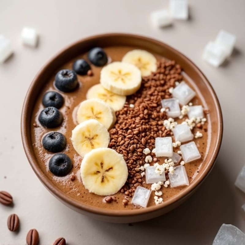 Creamy Protein-Packed Coffee Smoothie Bowl