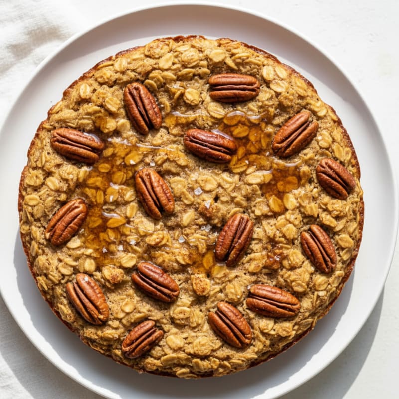 Maple Pecan Baked Oatmeal