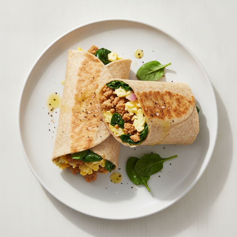 Turkey and Egg Freezer Breakfast Burritos