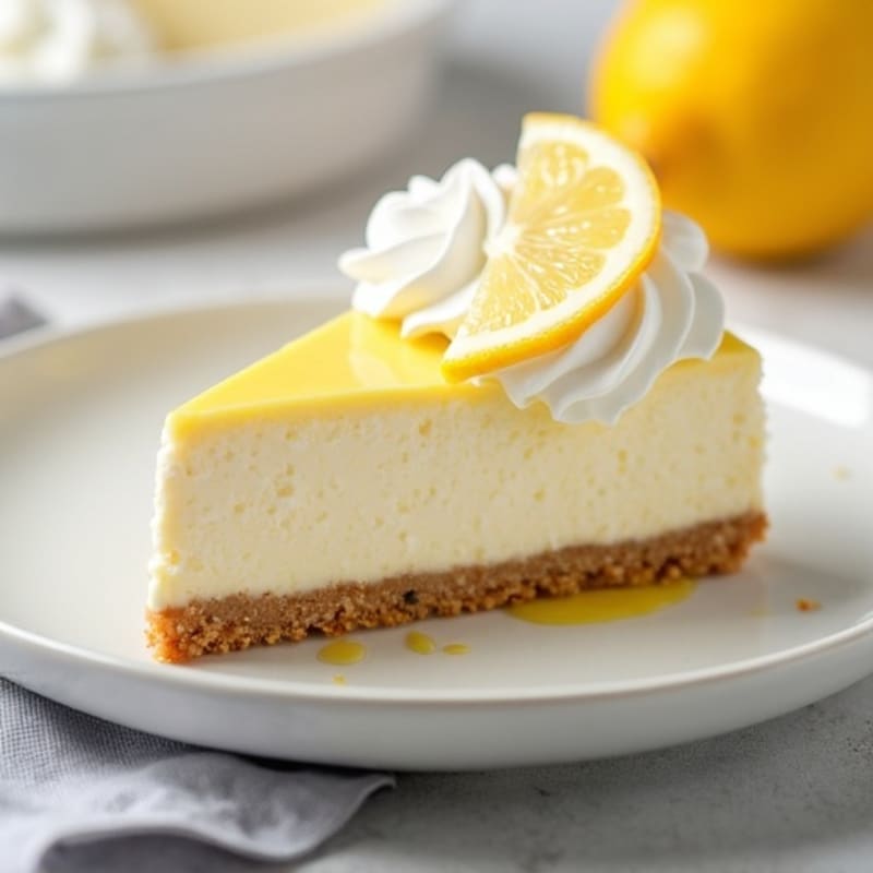 Creamy Greek Yogurt Protein Cheesecake