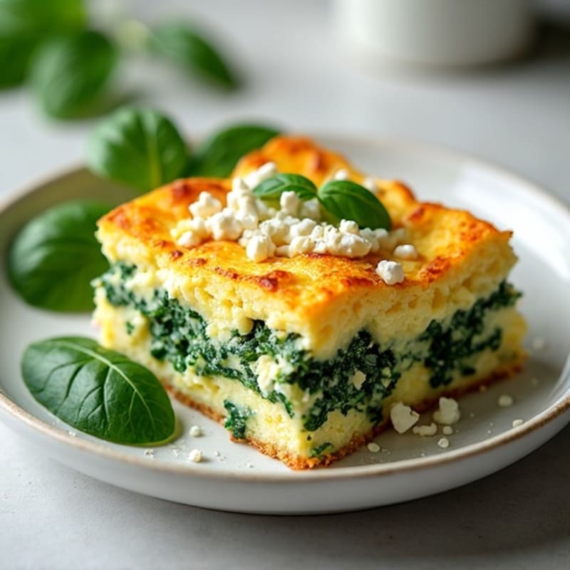 Creamy Spinach and Feta Bake