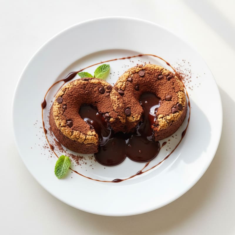 Creamy Chocolate Lava Cakes