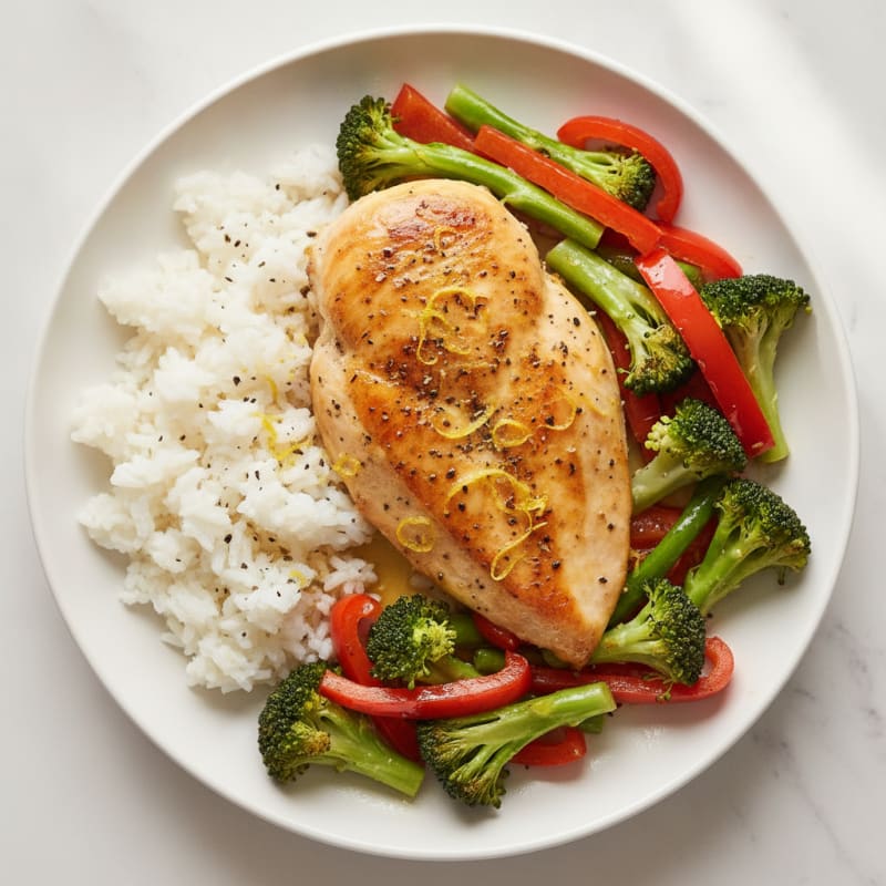 Lemon Herb Roasted Chicken and Vegetables