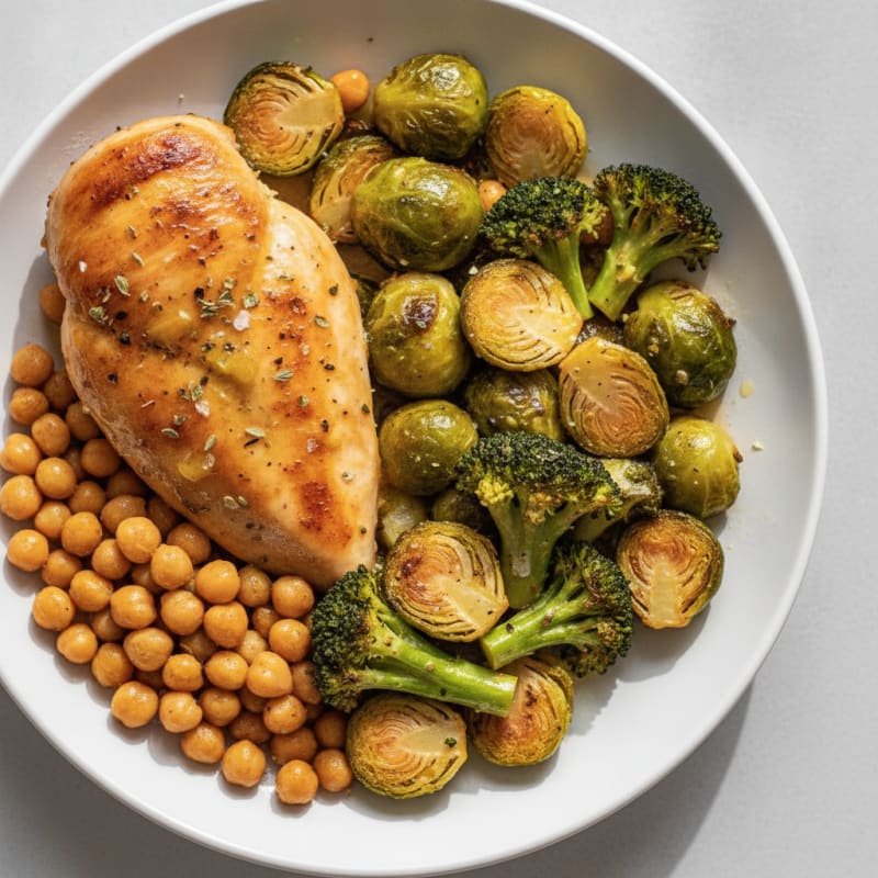 Lemon Herb Chicken with Roasted Vegetables