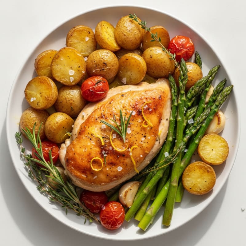 Lemon Herb Roasted Chicken
