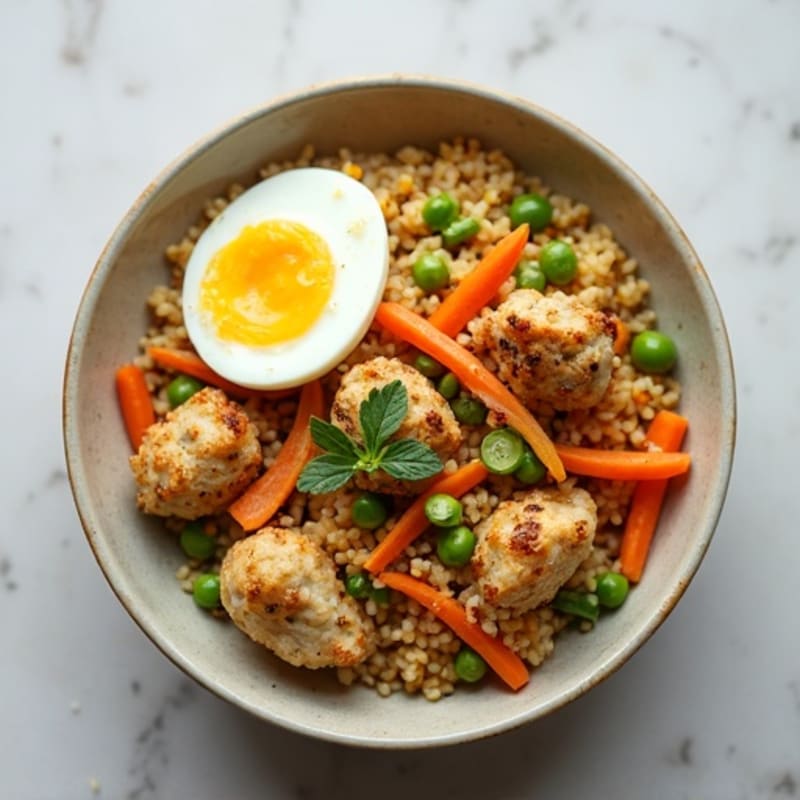 Cauliflower Chicken Fried Rice Bowl