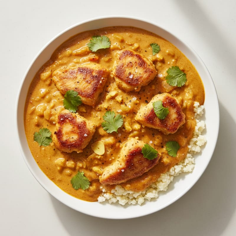 Creamy Golden Butter Chicken Curry