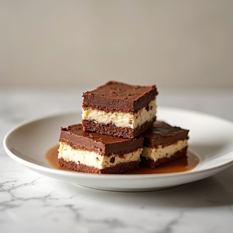 Protein-Rich Greek Yogurt Chocolate Cheesecake Squares