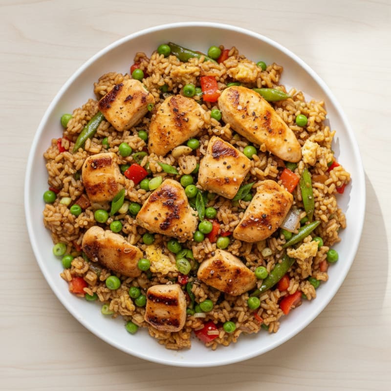 Chicken Fried Rice Skillet