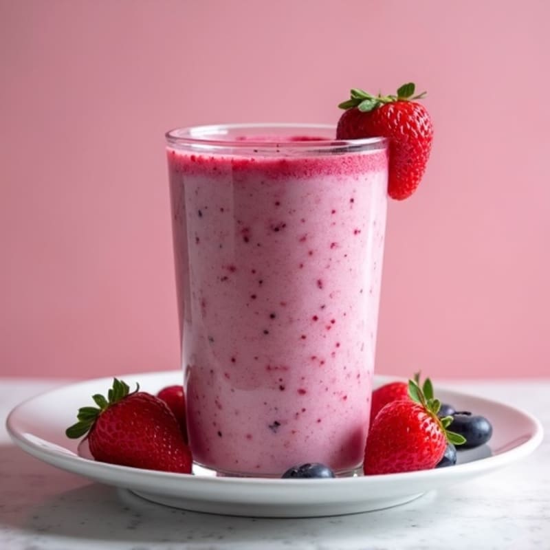 Creamy Berry Protein Smoothie
