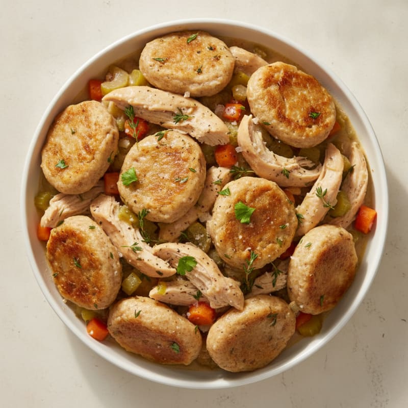 Homestyle Chicken and Herb Dumplings