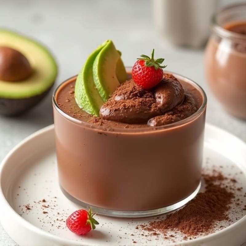 Silky Chocolate Protein Pudding