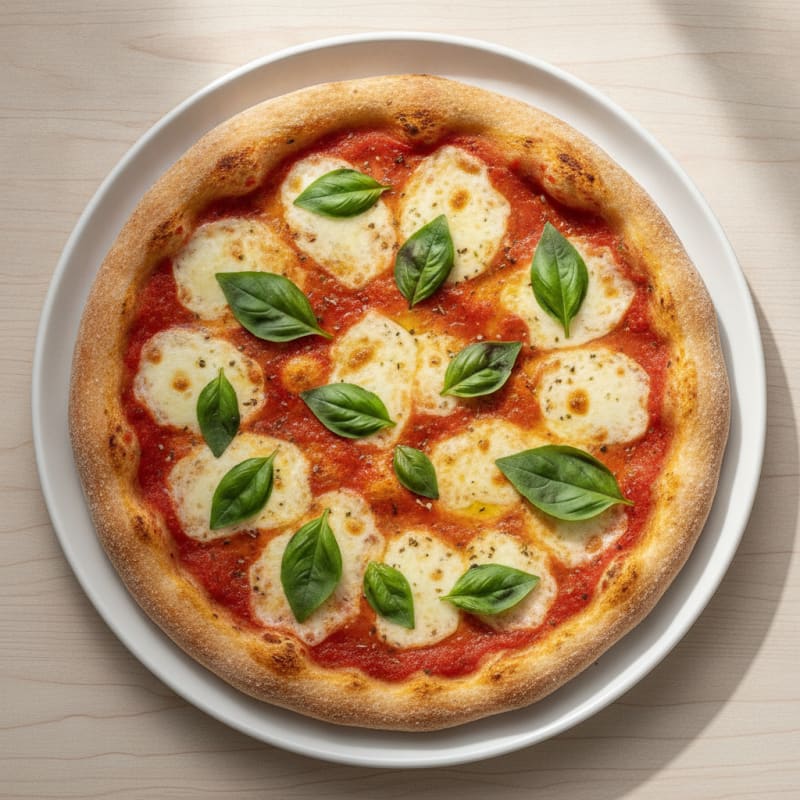 Classic Margherita Pizza with Fresh Basil