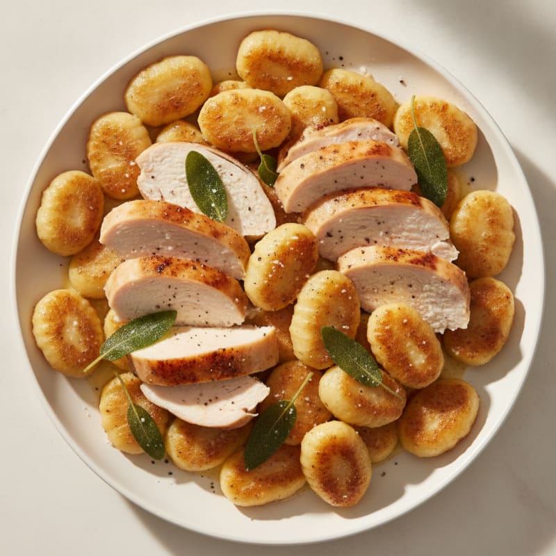 Ricotta Gnocchi with Sage Butter Sauce