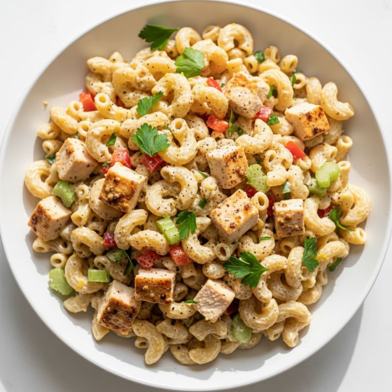 Creamy Zesty Macaroni Salad