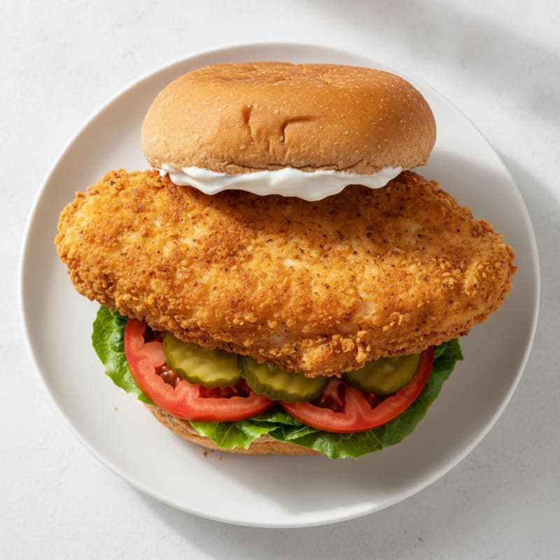 Crispy Buttermilk Fried Chicken Sandwich