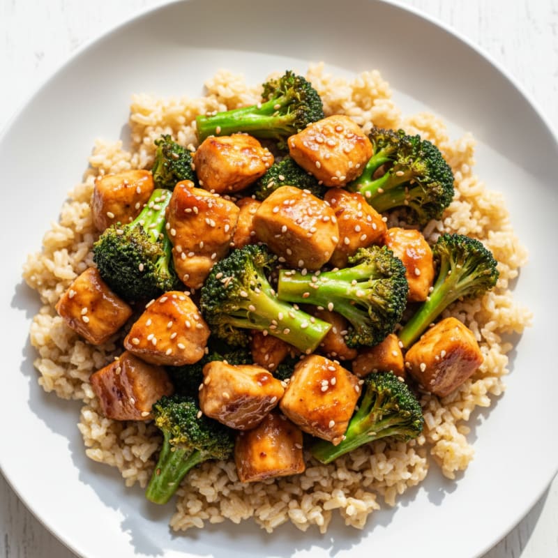 Teriyaki Chicken and Broccoli Stir-Fry