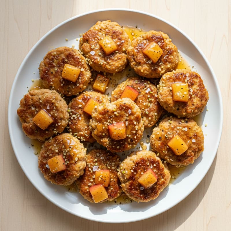 Golden Caramelized Apple Cinnamon Bites