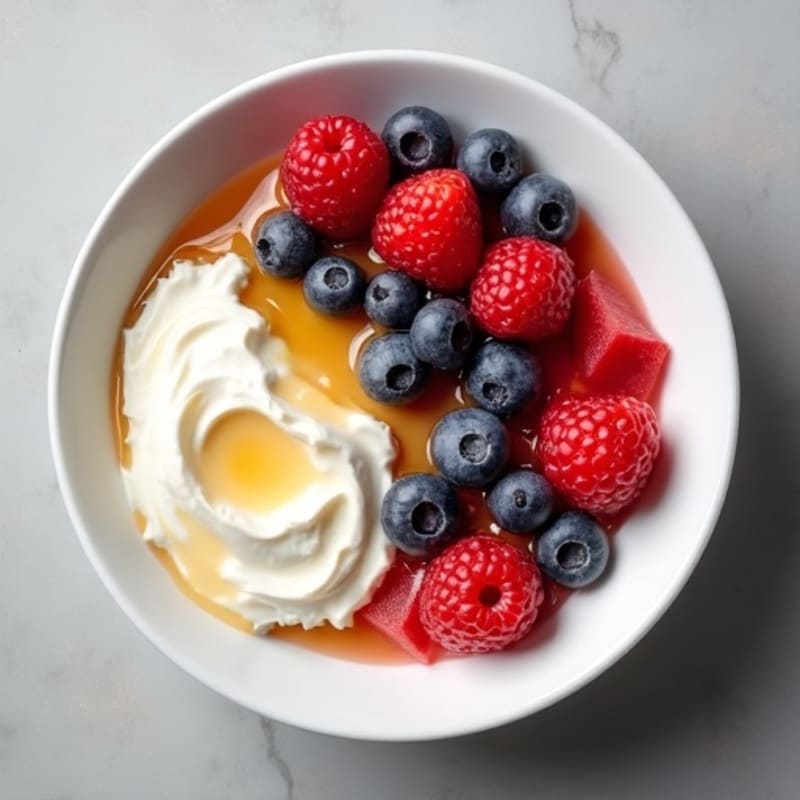 Cottage Cheese and Berry Protein Bowl