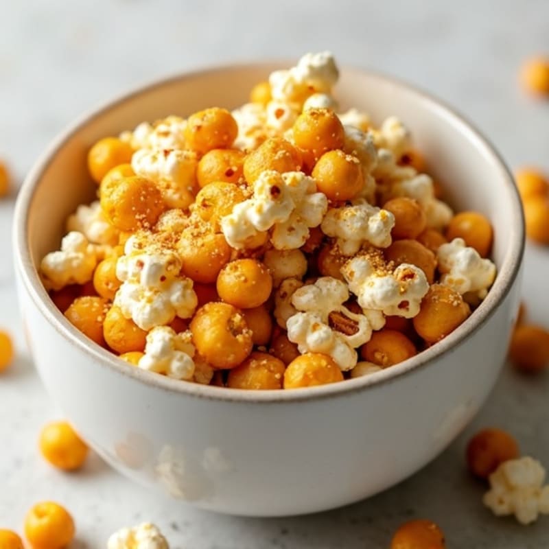 Sweet & Savory Nutritional Yeast Popcorn