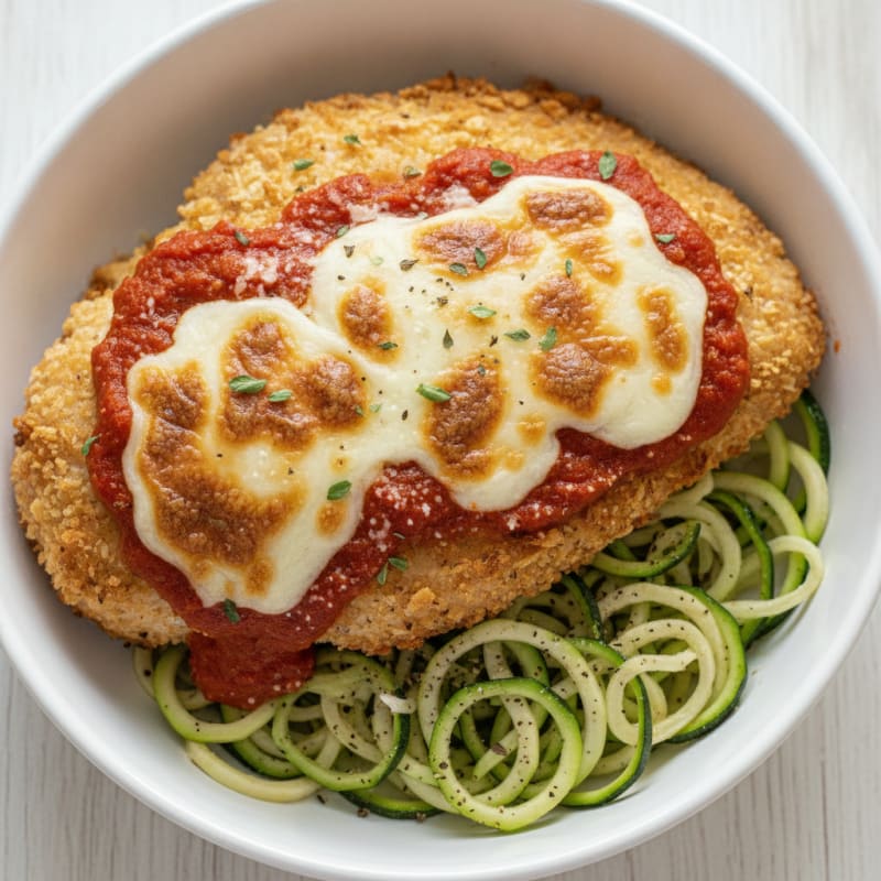 Crispy Almond-Crusted Chicken Parmesan
