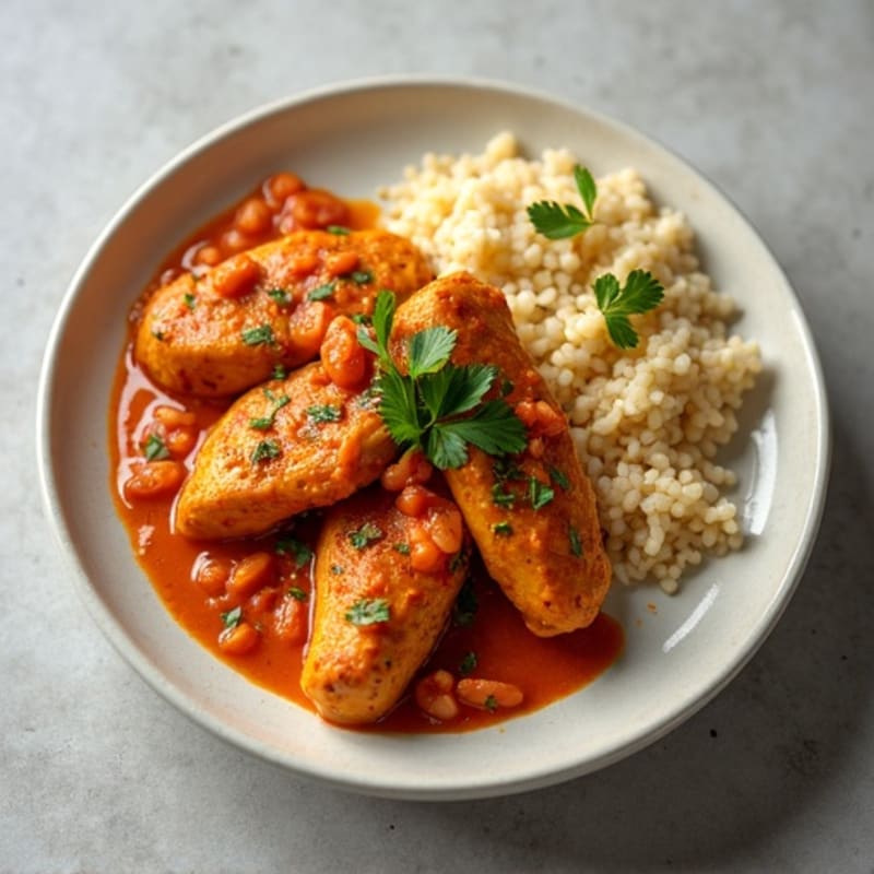 Creamy Coconut-Spiced Butter Chicken