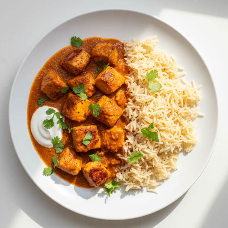 Chicken Tikka Masala with Basmati Rice