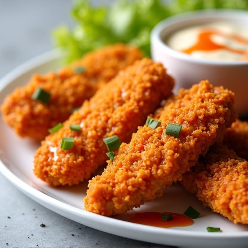 Crispy Baked Buffalo Chicken Tenders