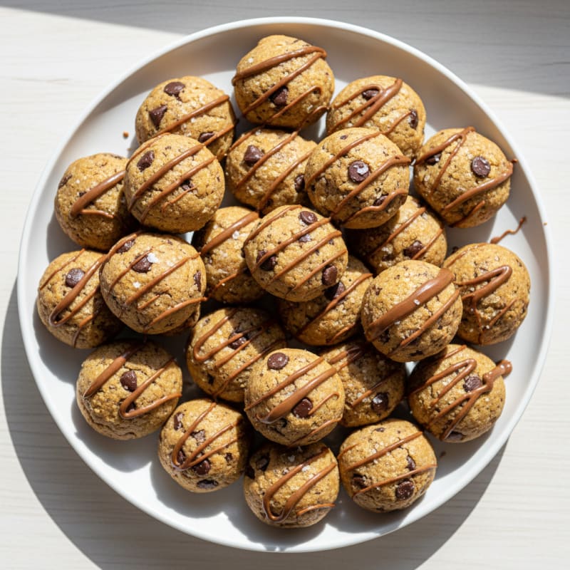 Chewy Chocolate Chip Cookie Dough Bites