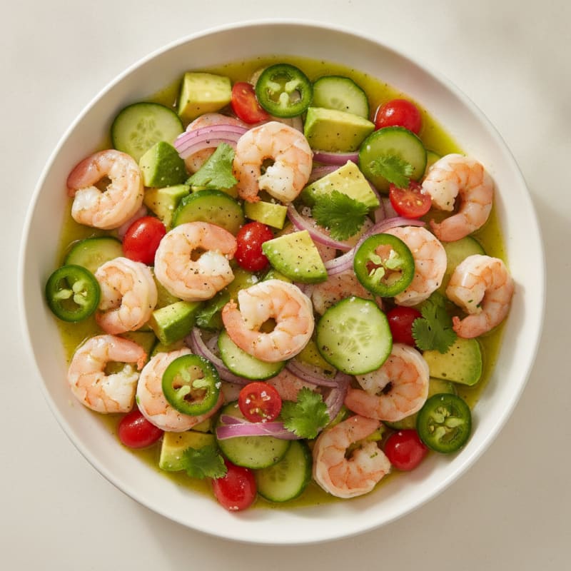 Shrimp and Avocado Ceviche