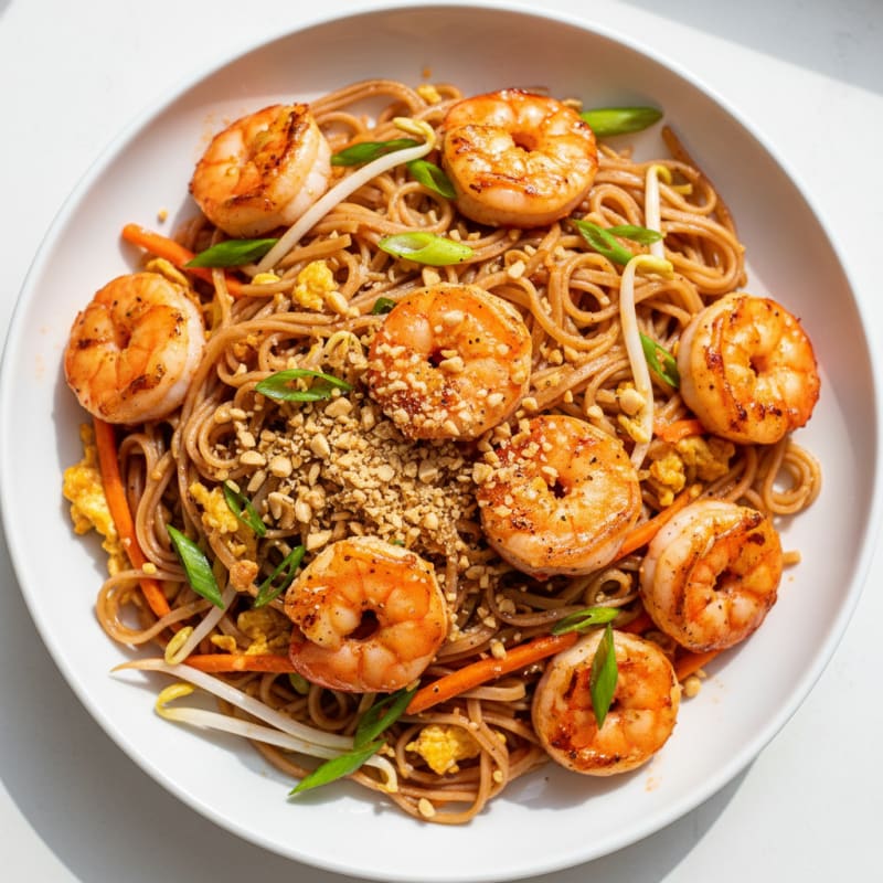 Zesty Chili-Lime Shrimp Pad Thai
