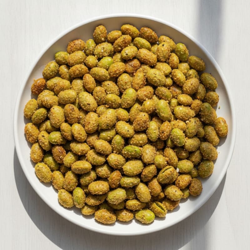 Roasted Edamame with Sea Salt