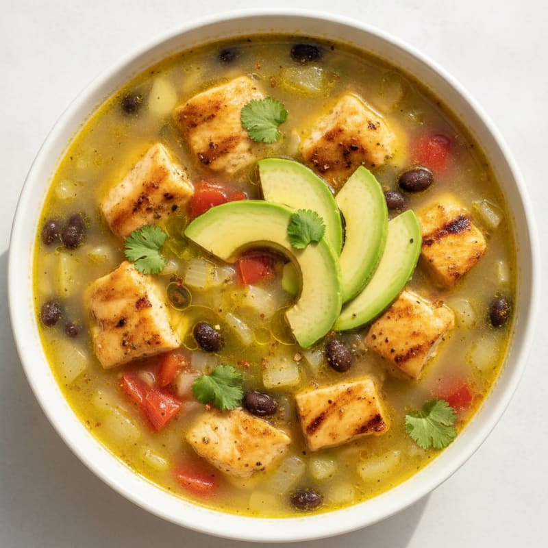 Mexican Chicken and Lime Soup